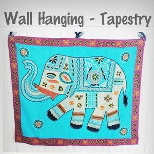 Elephant Tapestry, Elephant Decor, Indian Tapestry
